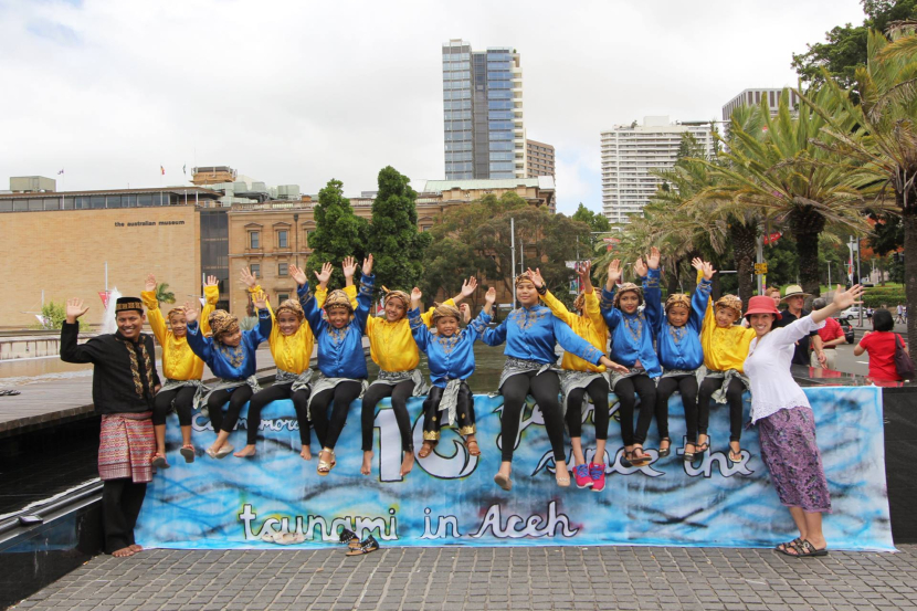 Suara Indonesia Dance Kids after performance